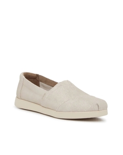 Слипоны Alpargata Plus Slip-On, серебряный/металлик Toms