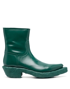 Ботинки на фактурной подошве, зеленый Camper lab