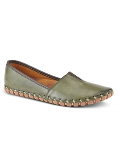 Женские балетки Kathaleta, цвет Olive Green Spring step