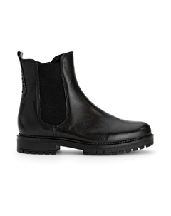 Кожаные ботинки челси, черный Gabor