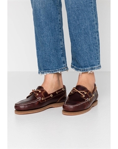 Мокасины со шнурком, коричневый Timberland