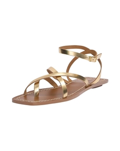 Сандалии Strap Sandals, золотой Pull & bear