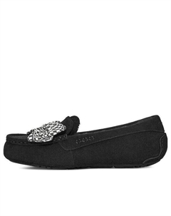 Тапочки тапочки с бантом ansley, черный Ugg