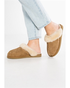 Тапочки из овчины, коричневый Shepherd