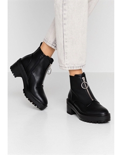 Ботильоны на платформе, черный Even&odd