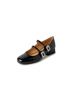 Туфли Мэри Джейн женские, черный Quicheshoes