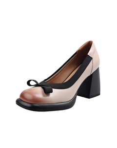 Туфли женские на высоком каблуке, белый Echo&yolo