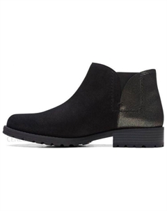 Ботильоны женские черные Clarks