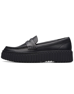 Лоферы женские черные Clarks