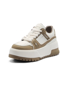 Кроссовки Skateboarding Shoes Women's Low-top White/Green, зеленый C°banner