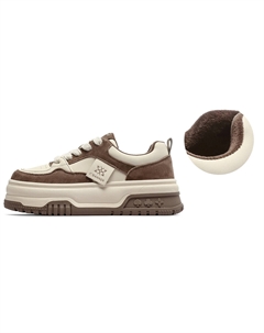 Кроссовки CВ°BANNER Skateboard Shoes Women's Low-Top Brown C°banner