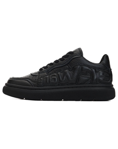 Кроссовки Puff Logo-embossed Sneakers, черный Alexander wang