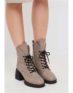 Ботильоны на платформе, бежевый Cesare gaspari