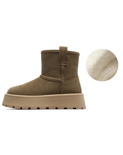 Зимние ботинки женские цвета хаки C°banner