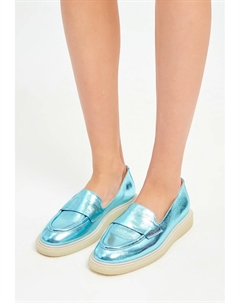 Мокасины, синий Cesare gaspari