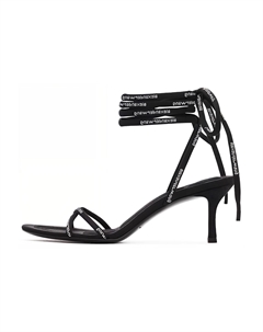 Сандалии женские, черный / белый Alexander wang