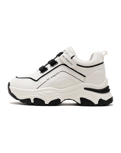 Кроссовки женские толстые низкие, бежевый Red dragonfly