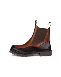 Ботинки Челси женские коричневые Ecco