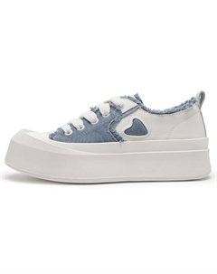 Туфли на платформе женские низкие C°banner