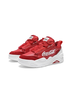 Кроссовки Stylish Skateboarding Shoes Unisex Low-top Red, красный Coca-cola