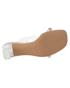 Шлепанцы женские серебряные C°banner