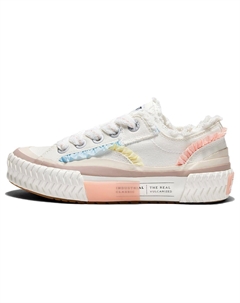 Кроссовки Skateboarding Shoes Women's Low-top White, белый Excelsior