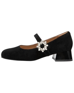 Туфли Мэри Джейн женские черные C°banner