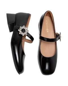 Туфли Мэри Джейн женские черные C°banner