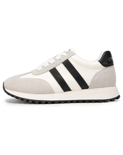 Кроссовки Lifestyle Shoes Women's Low-top, бежевый/черный C°banner