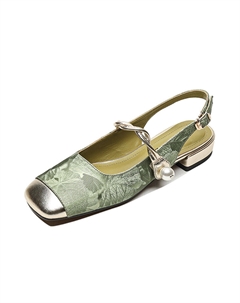 Туфли Мэри Джейн женские, цвет Apricot Echo&yolo