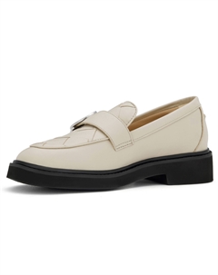 Лоферы женские белые Clarks