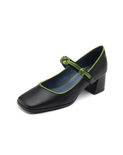 Туфли Мэри Джейн женские, черный Echo&yolo