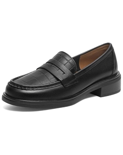 Лоферы женские, черный Red dragonfly