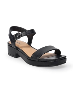 Женские сандалии на платформе Tosca, черный Sonoma goods for life