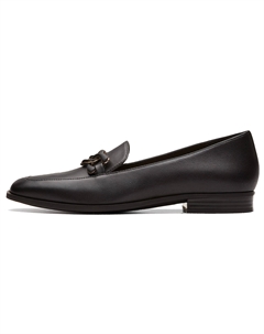 Лоферы женские черные Clarks