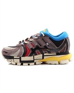 Кроссовки женские с низким верхом серые/коричневые Li-ning