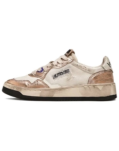 Кроссовки Super Vintage Low, белый/розовый металлик Autry