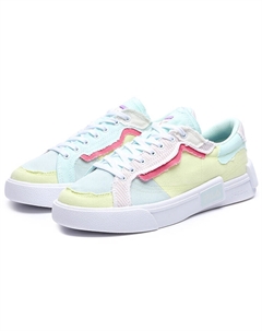 Женские кеды с низким верхом, желто-зеленые/Пуэрто-риканское море Fila fusion