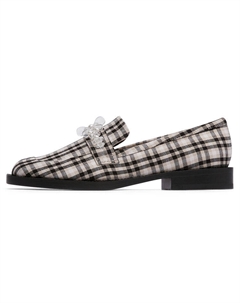 Туфли Мэри Джейн женские розовые/белые Charles&keith