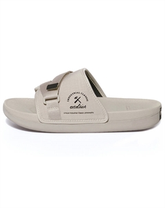 Шлепанцы унисекс цвета сажи хаки Excelsior