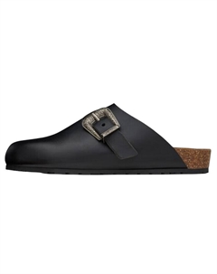 Мокасины с пряжками, черный Saint laurent