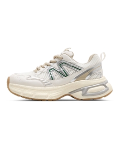 Кроссовки Chunky Sneakers Women's Low-top Beige/Green, зеленый C°banner