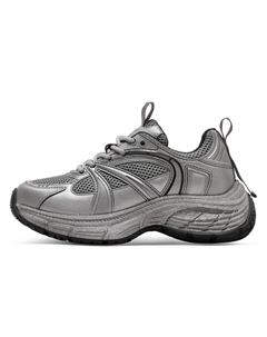 Кроссовки Chunky Sneakers Women's Low-top, цвет Gunmetal C°banner