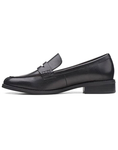 Лоферы женские черные Clarks