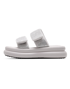 Шлепанцы женские серо-бежевые C°banner