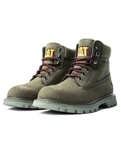 Ботинки женские для активного отдыха темно-серые Cat