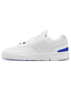 Женские туфли THE ROGER Lifestyle с низким верхом, неокрашенные, белого/индиго цвета On On running