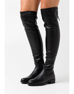 Ботфорты лакированные, черный Anna field