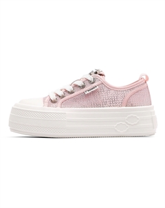 Кроссовки CВ°BANNER Skateboard Shoes Women's Low-Top Pink C°banner