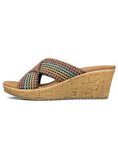 Шлепанцы Cali Beverlee женские кофейного цвета/цвет Skechers